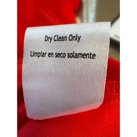 CITY STUDIO MOCK NECK SLEEVELESS SHIFT DRESS IN BRIGHT RED NWT WOMEN'S SIZE 5/6 - Picture 12 of 12